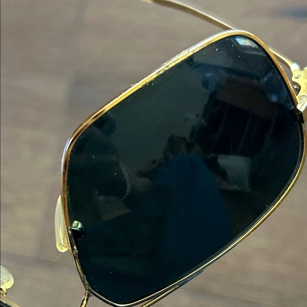 Mosley Tribes Gold Frame Sunglasses with Dark  Lenses !!